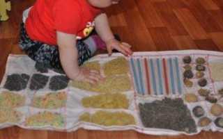 Массажный коврик для детей своими руками